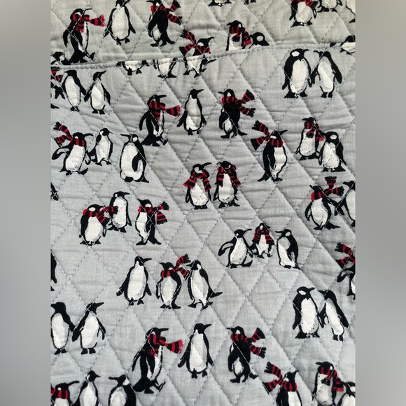 Vera Bradley Quilted Penguin Print Shoulder Bag - Picture 4 of 16